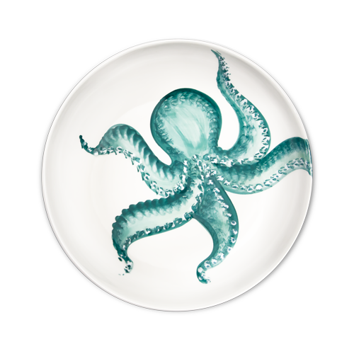 2 Pièces Décoratives OCTOPUSS Pour Aquarium - Vinyl - 17 Cm - Style Norvège