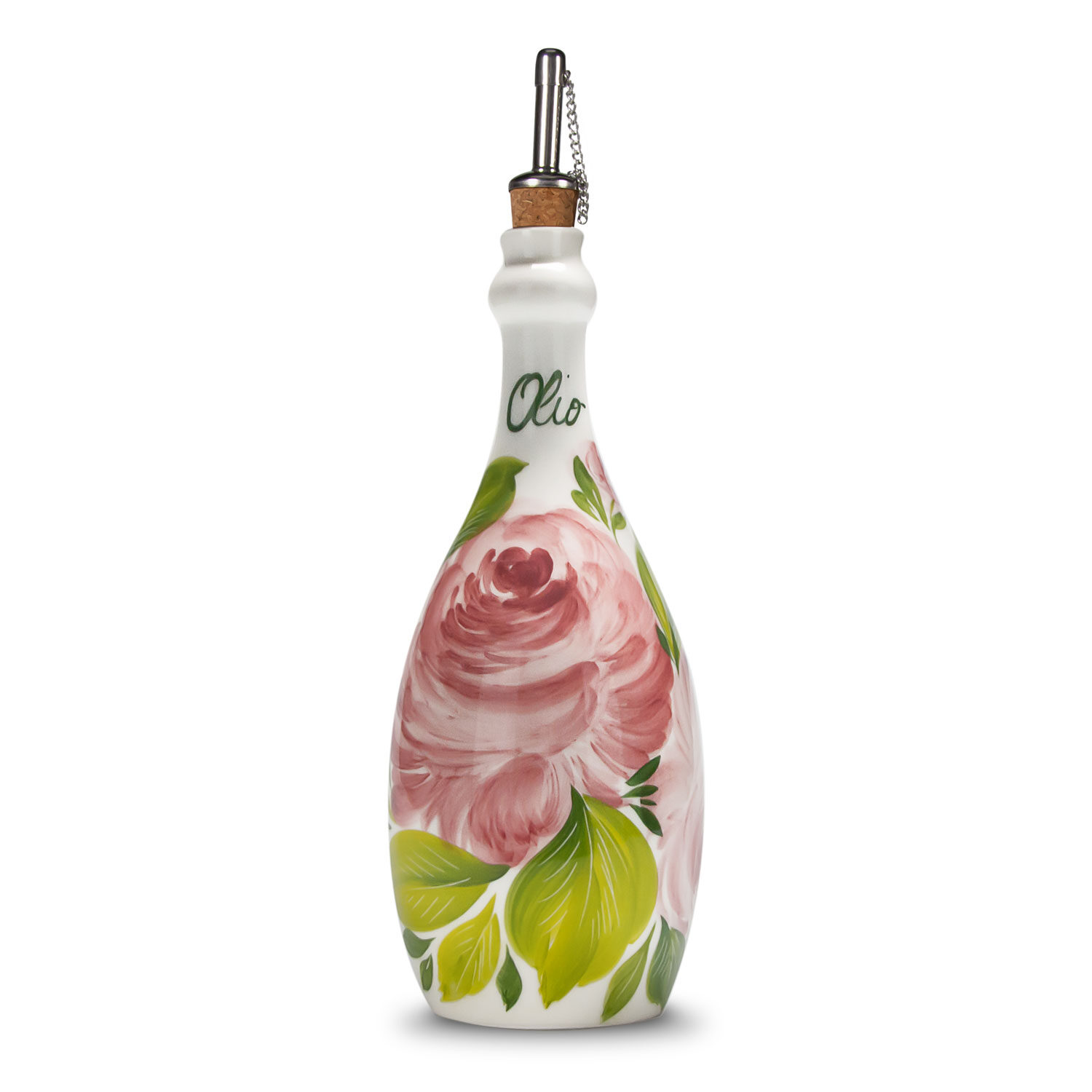 Ölflasche mit rosen 750 ml