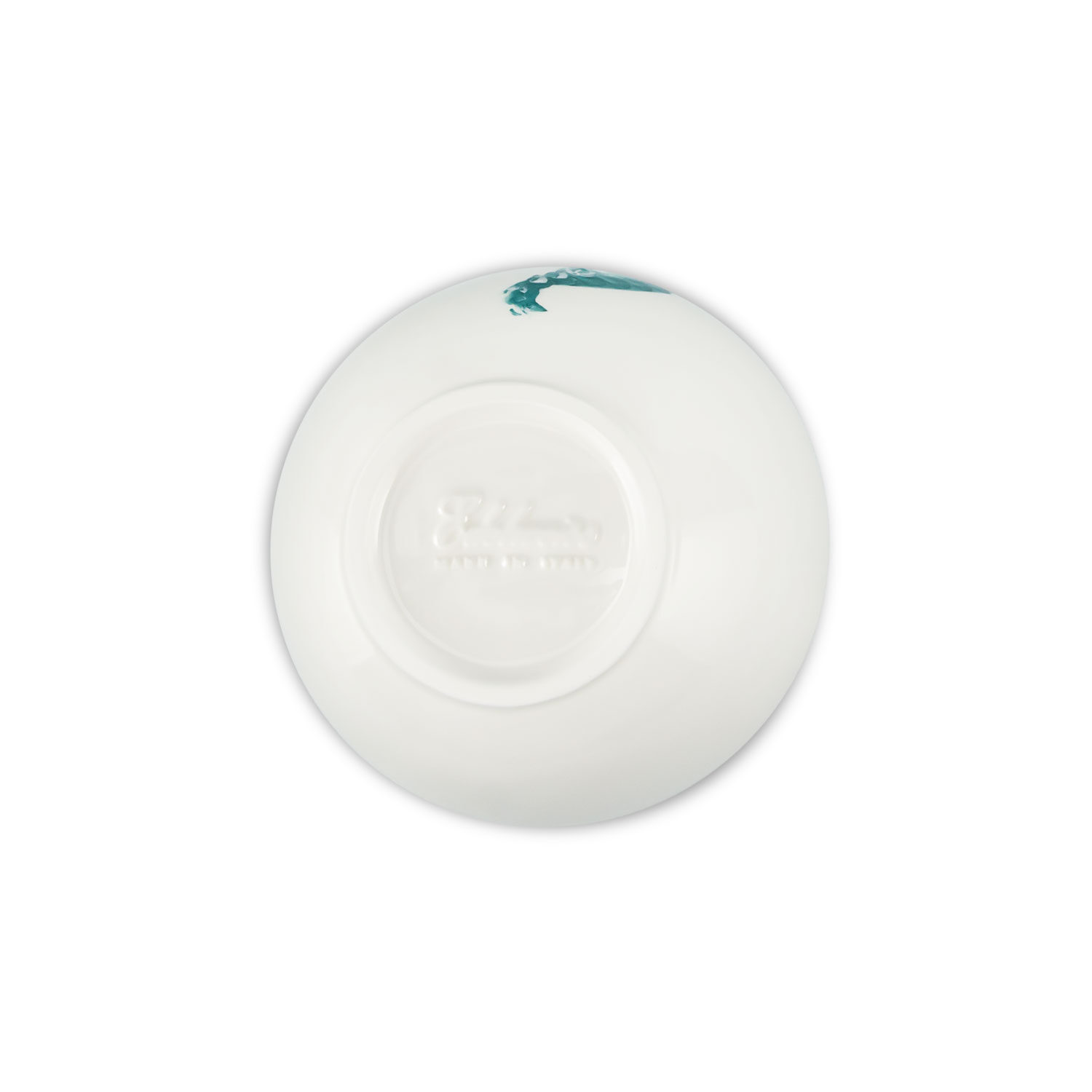 Ciotola in ceramica decorata polpo da 14