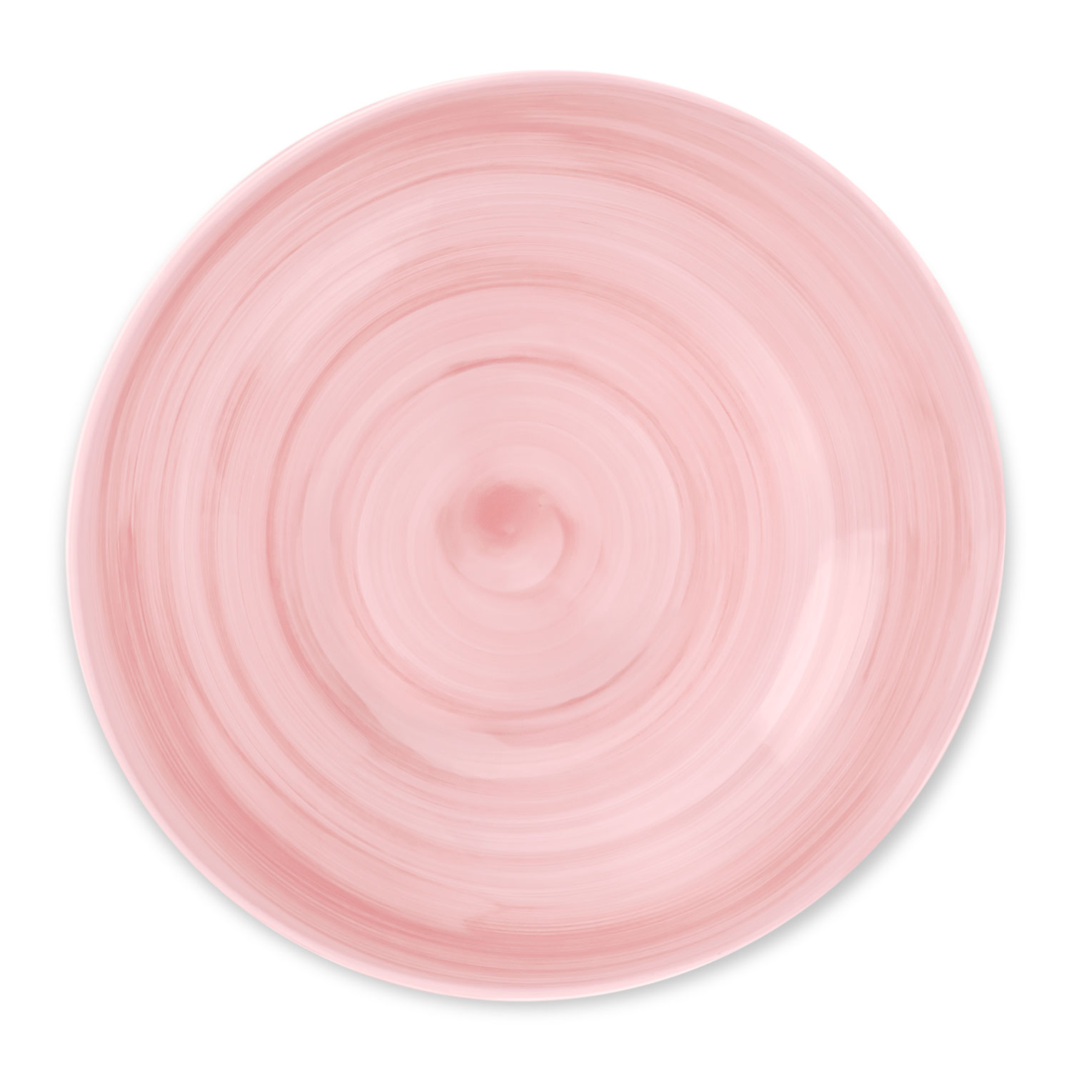 Ciotola in ceramica decorata rosa da 34