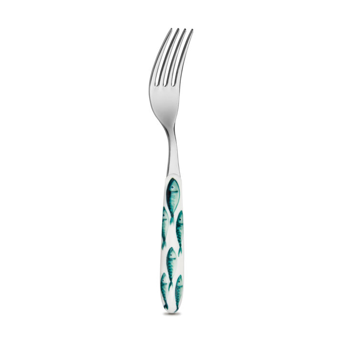Gabel mit fische