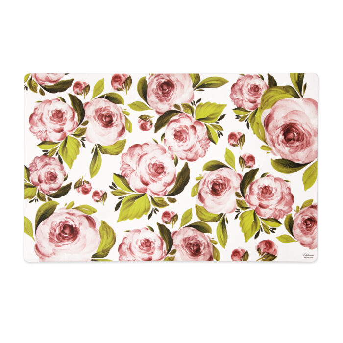 Platzdeckchen mit Rosen