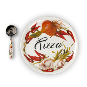Pizza plate set Sicily