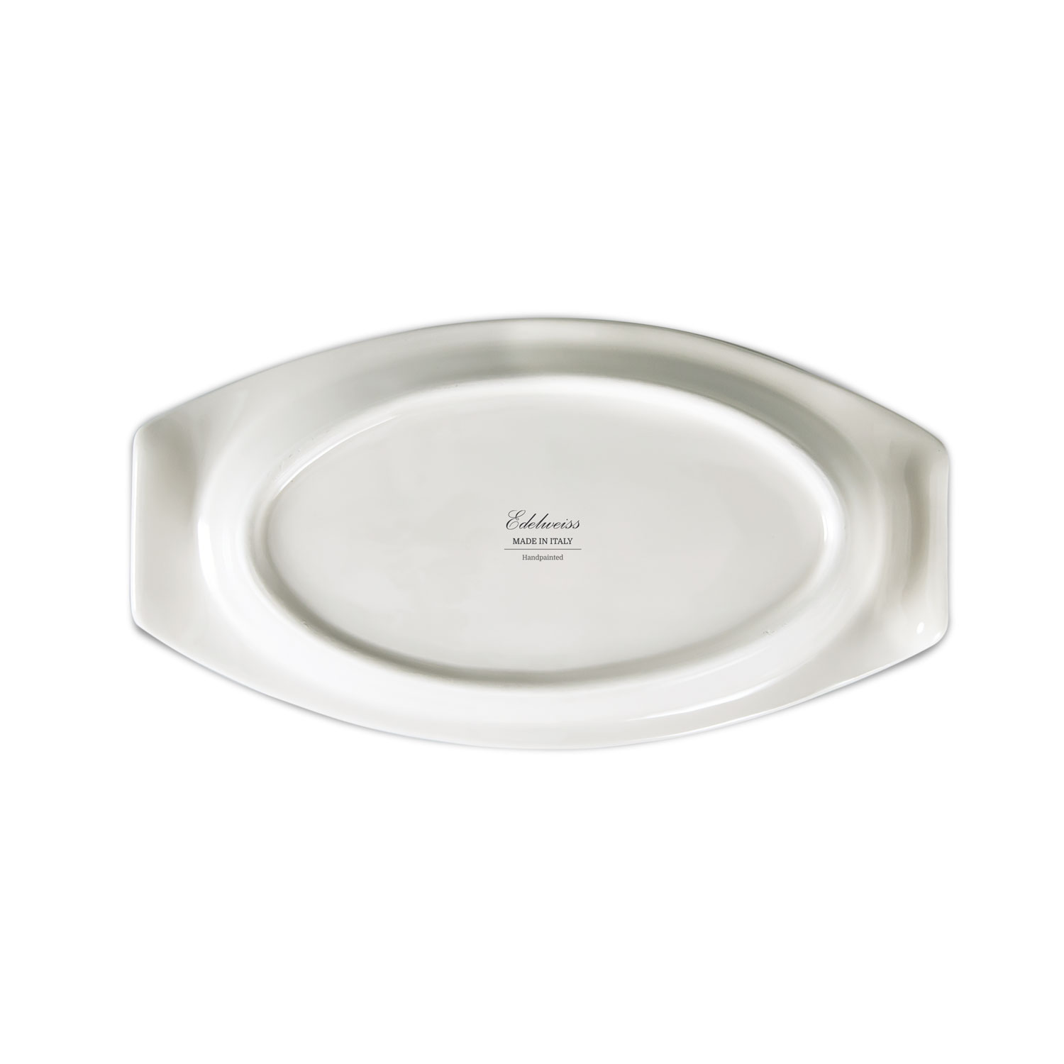 Vassoio da aperitivo in ceramica decorata Rose