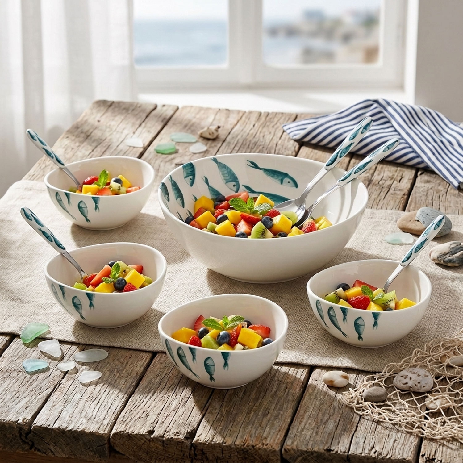 Adriatic fruit salad set
