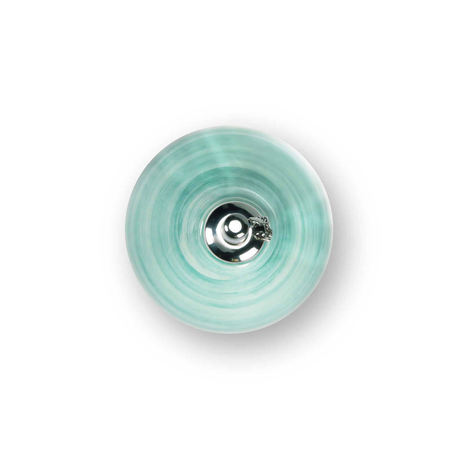 Bottiglia olio in ceramica decorata tiffany 750 ml