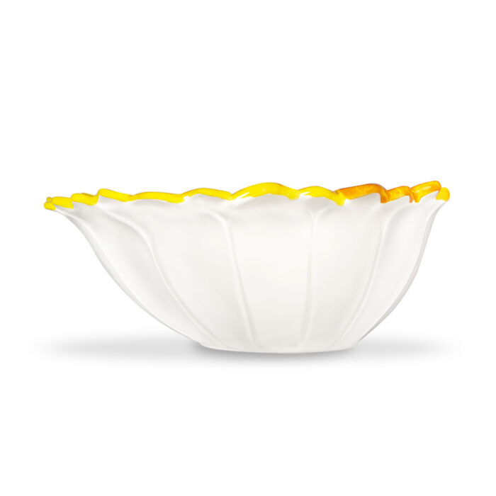 Yellow daisy bowl Ø28