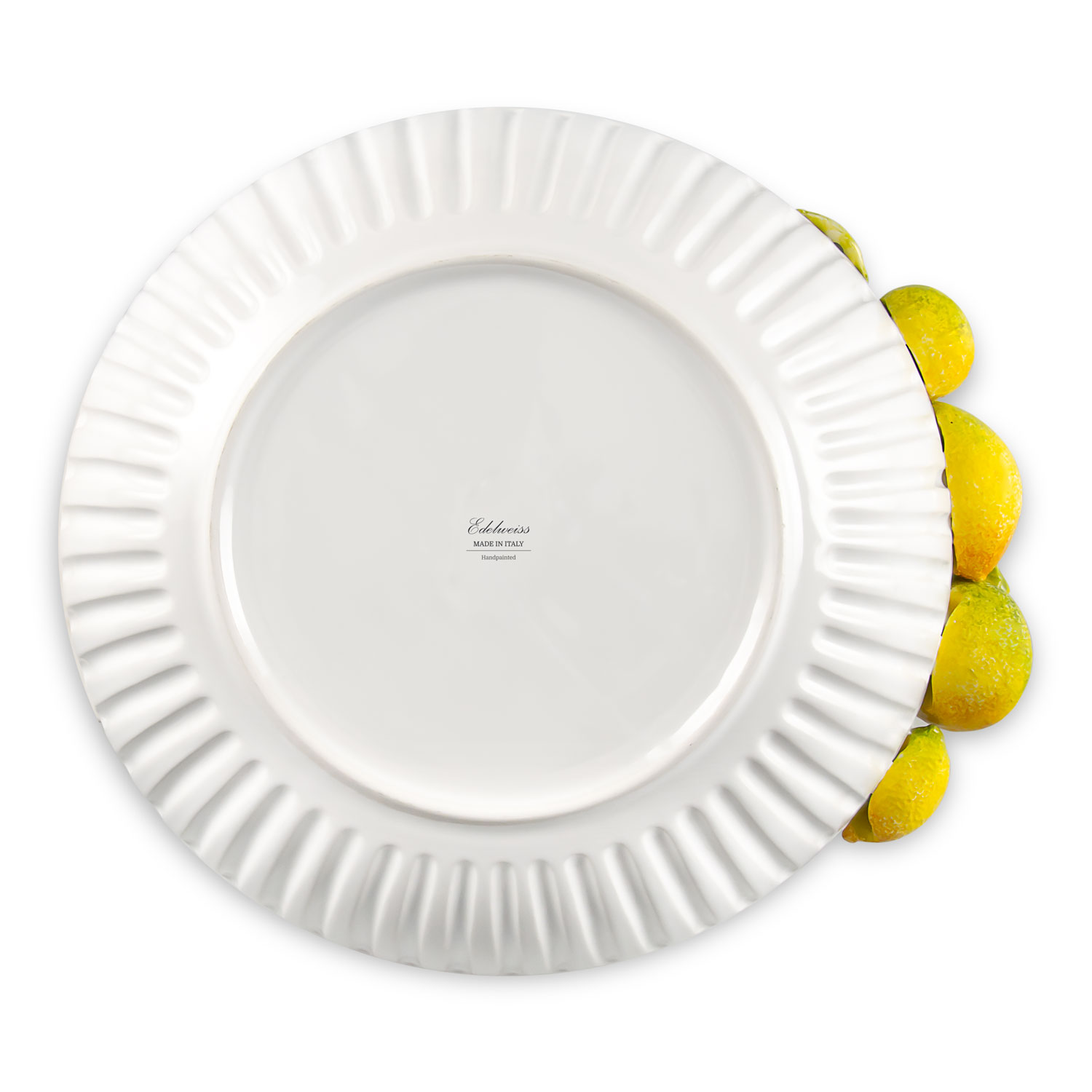 Ciotola in ceramica decorata limoni da 35