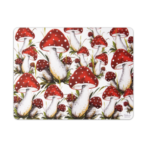 Tovaglietta americana decorata funghi rossi