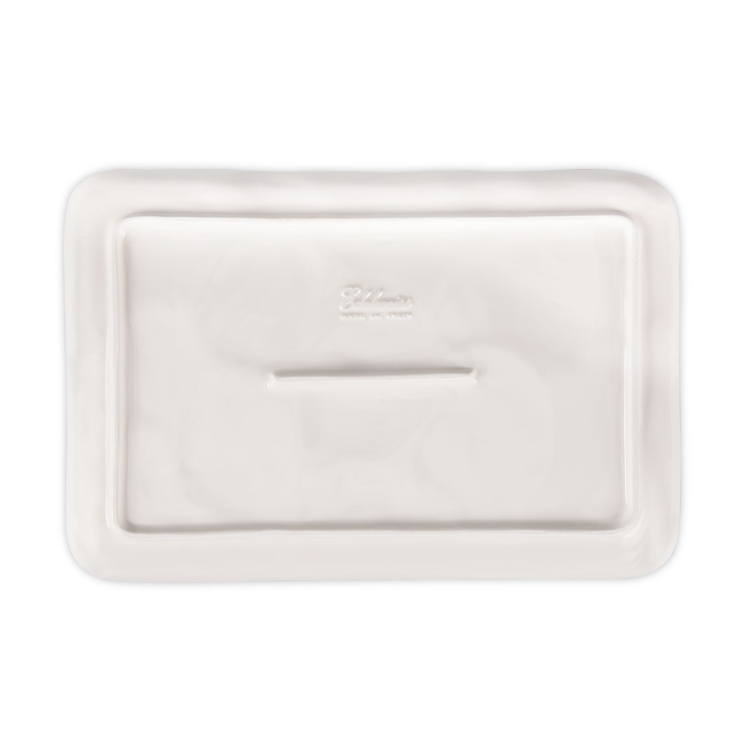 Vassoio in ceramica decorata con limoni in rilievo