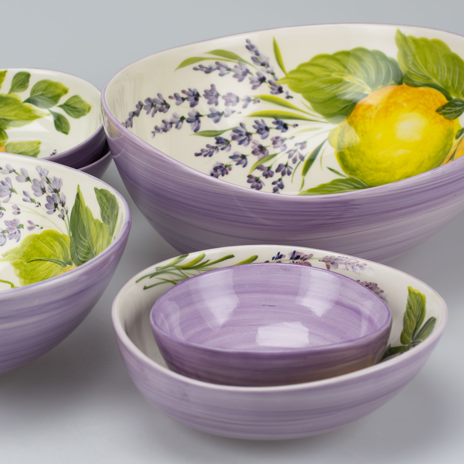 Ciotola da 23 Limoni lavanda