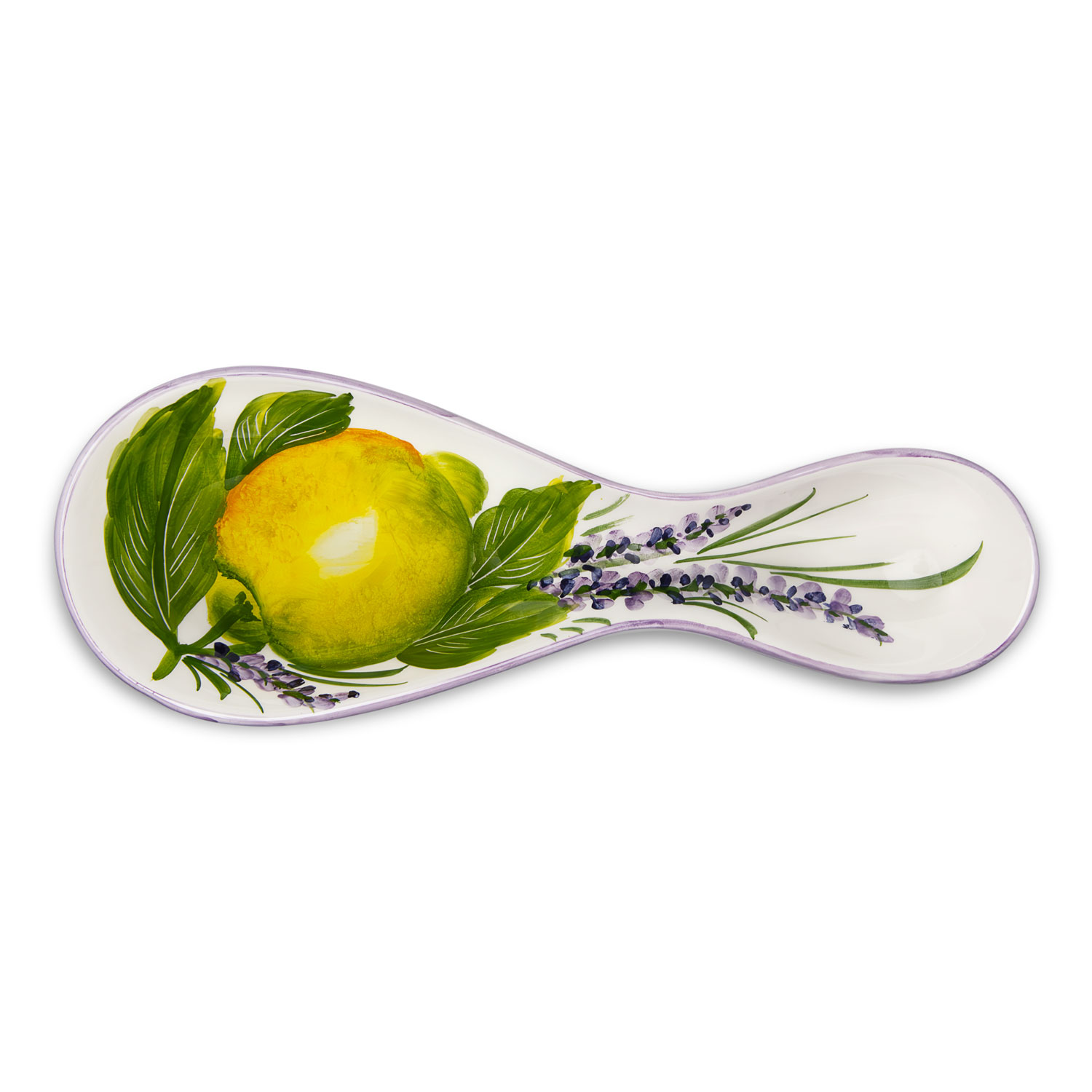 Poggiamestolo Limoni lavanda