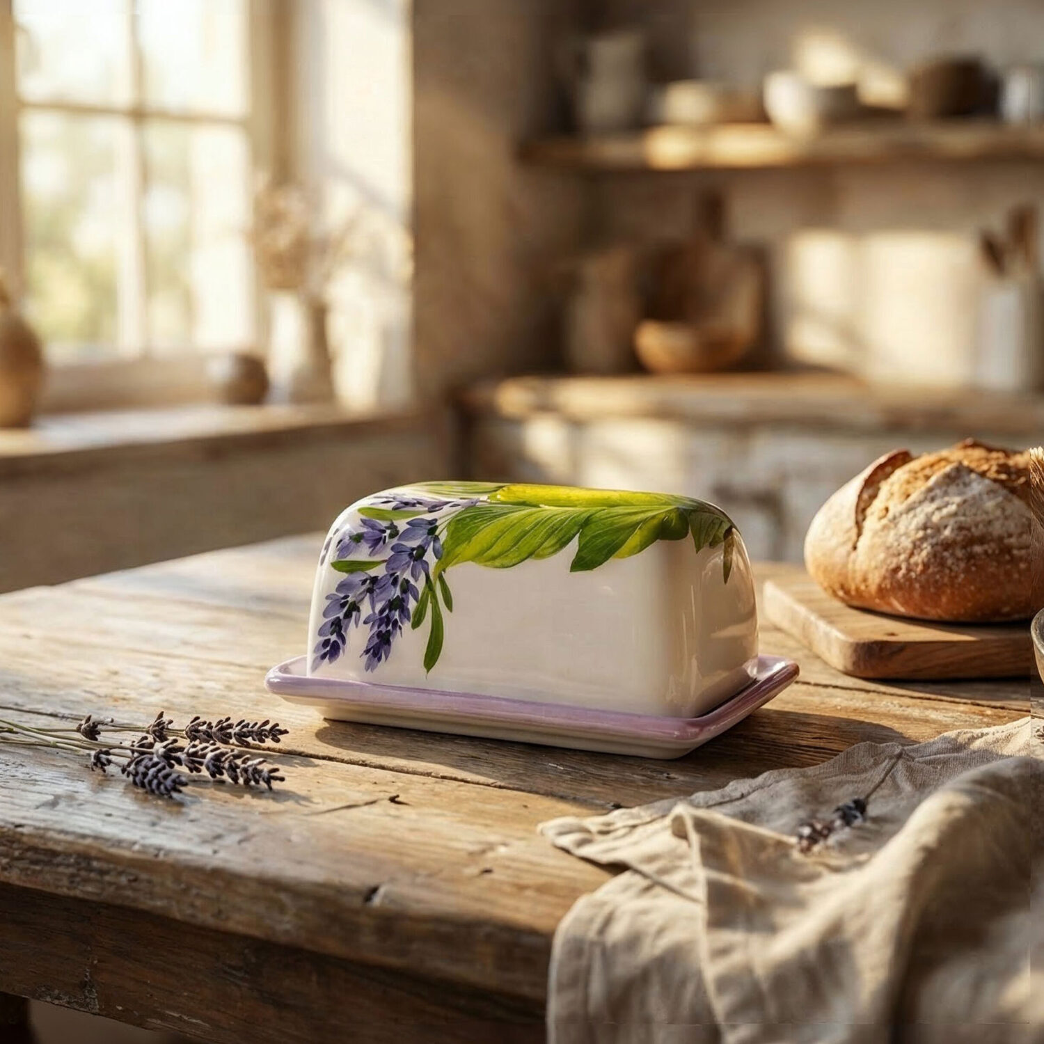 Burriera decorata Limoni lavanda