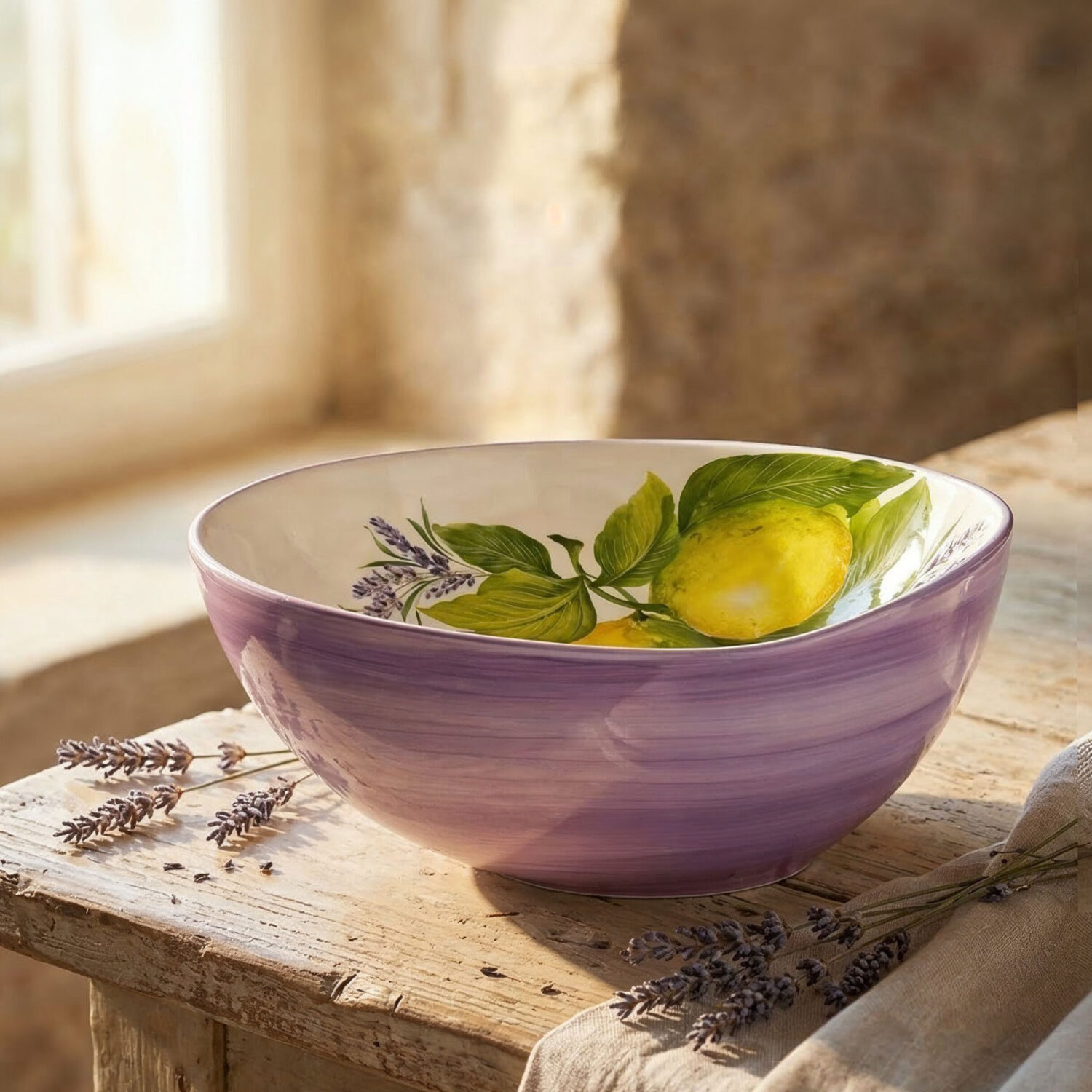 Ciotola da 28 Limoni lavanda