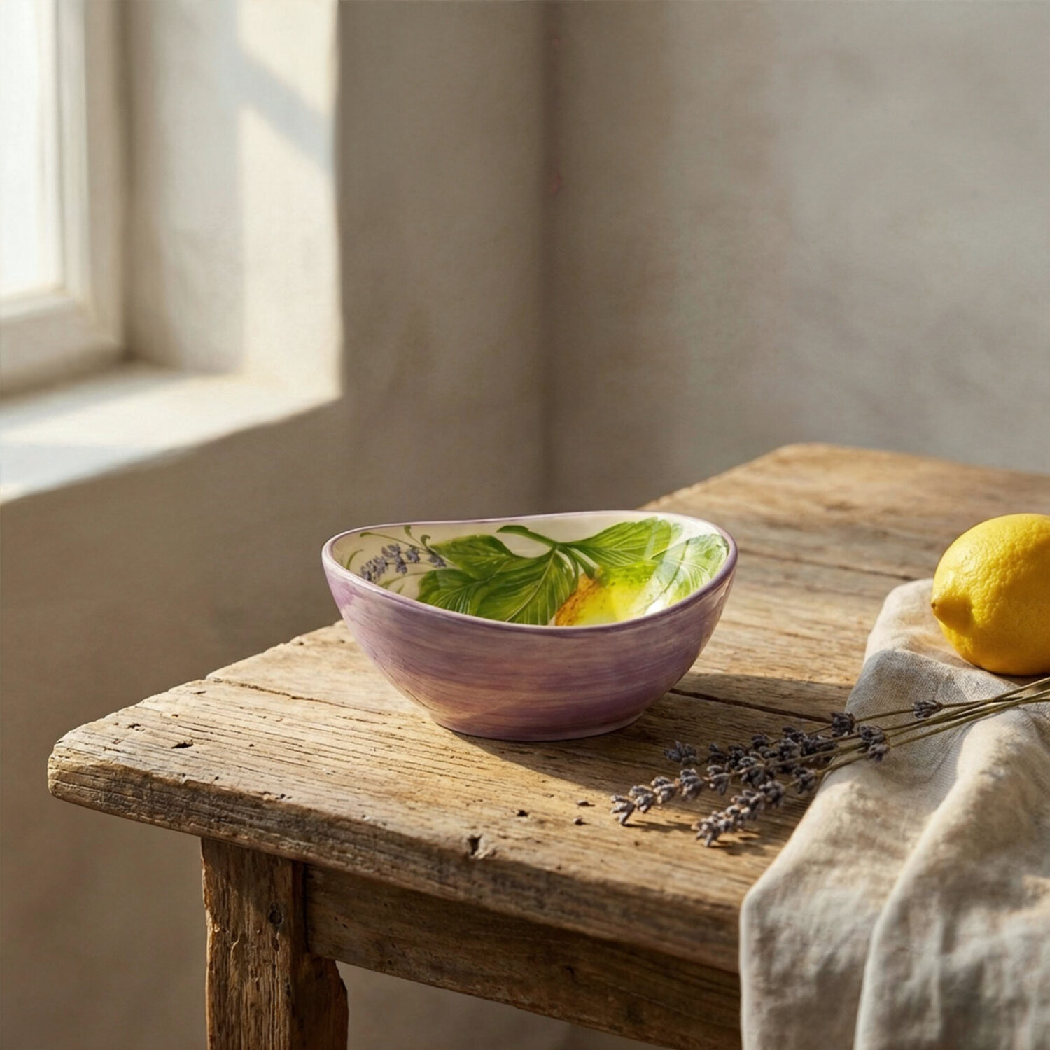 Ciotola da 14 Limoni lavanda