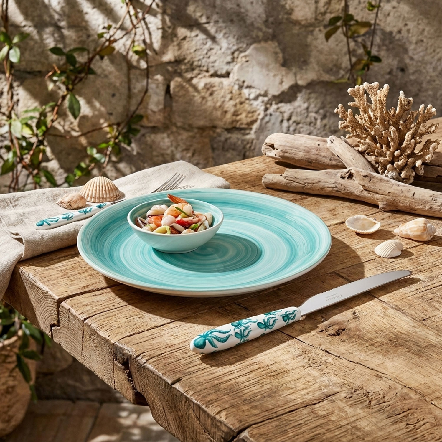 Coltello da tavola Polpi