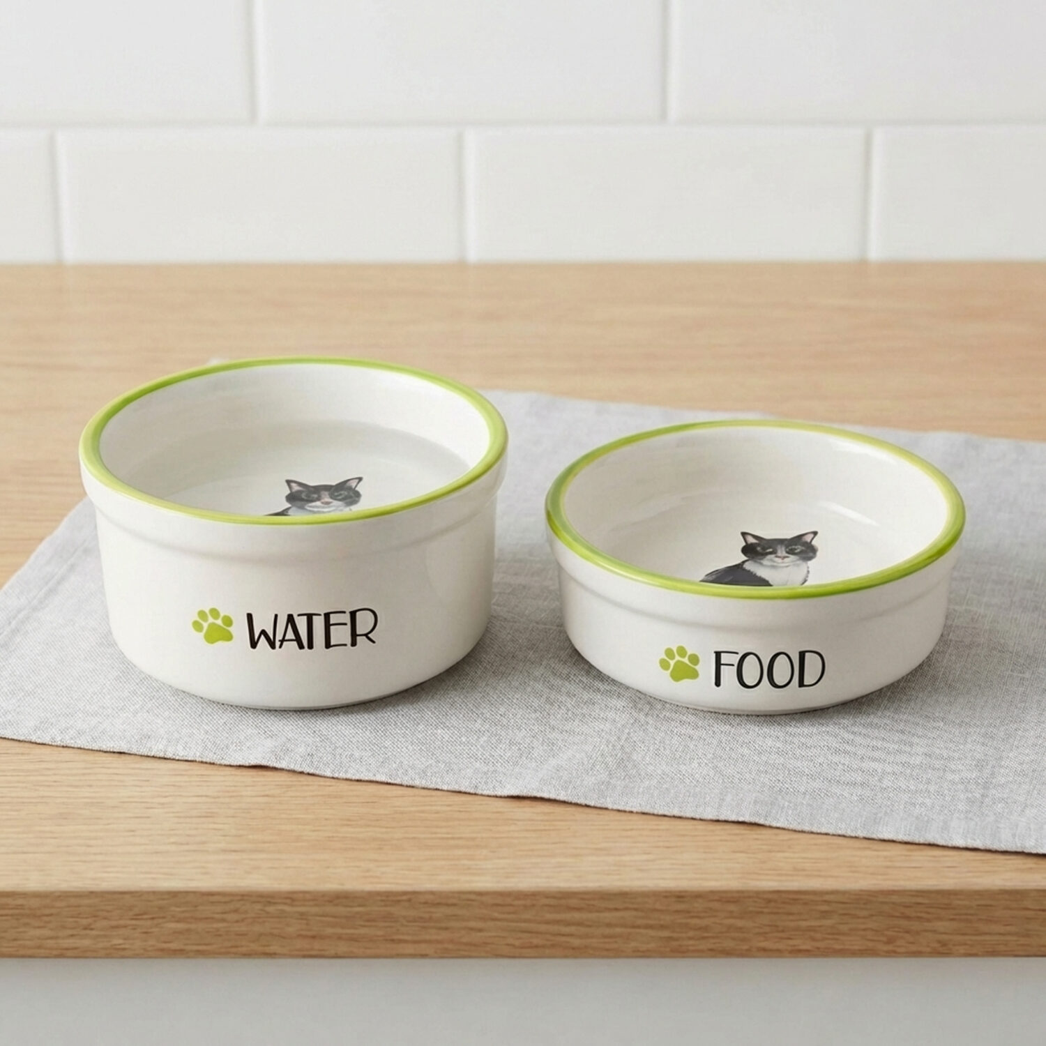 Set ciotoline Tuxedo