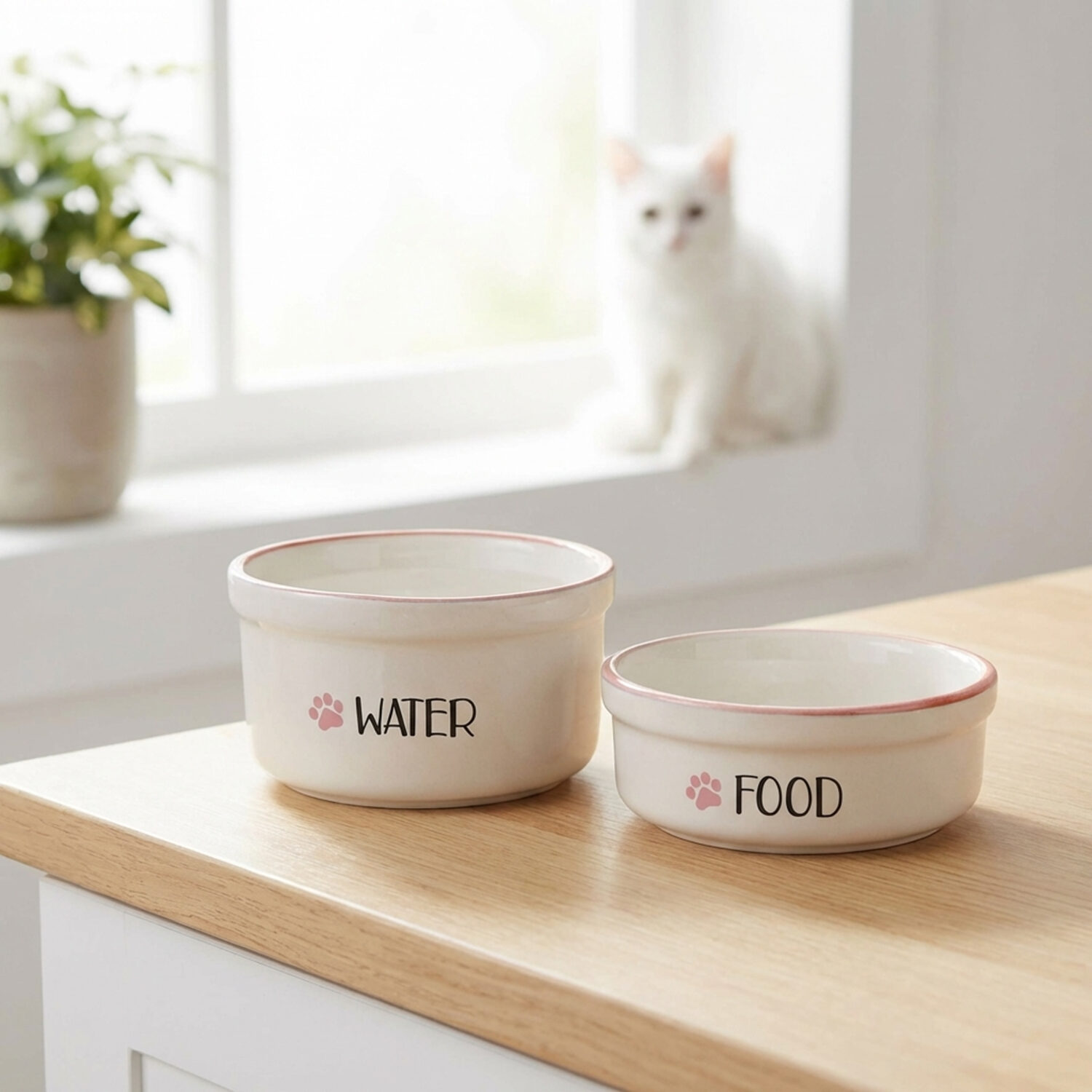 Set ciotoline Angora Turco