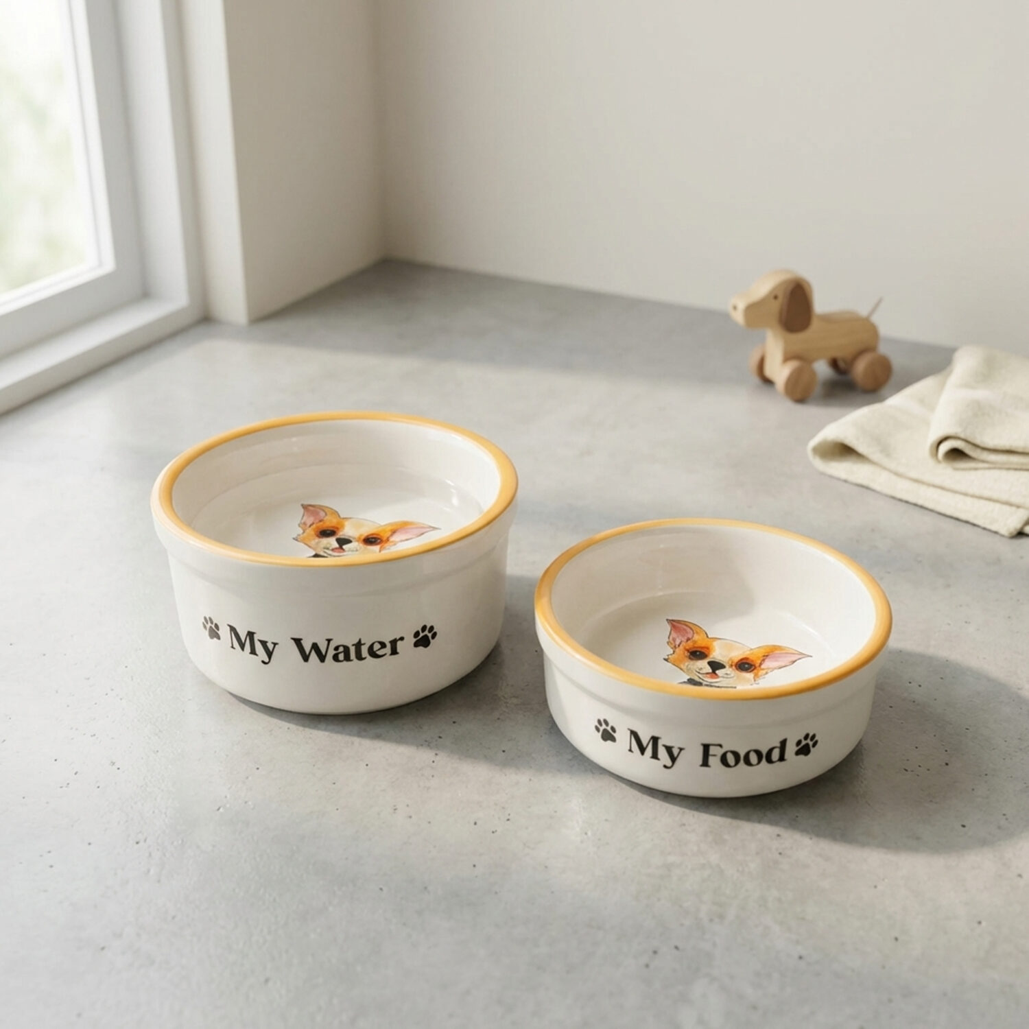 Set ciotoline Chihuahua