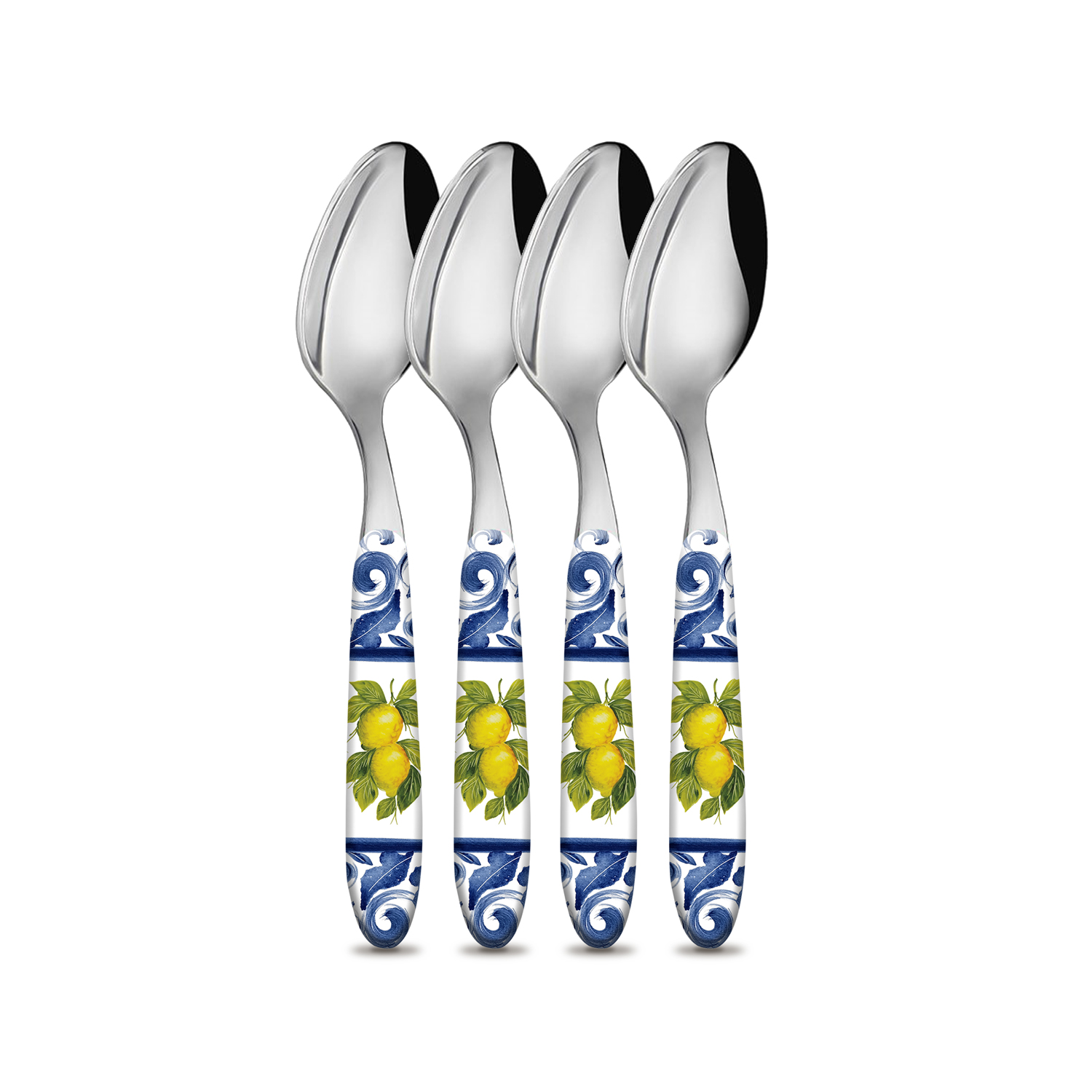 Set macedonia Damascato blu