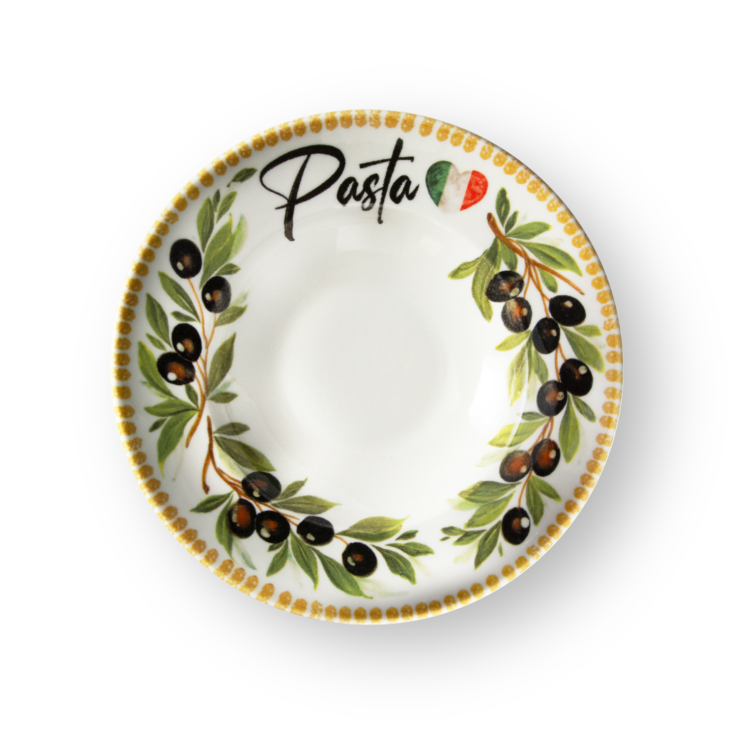 Set piatti Pasta olive da 23