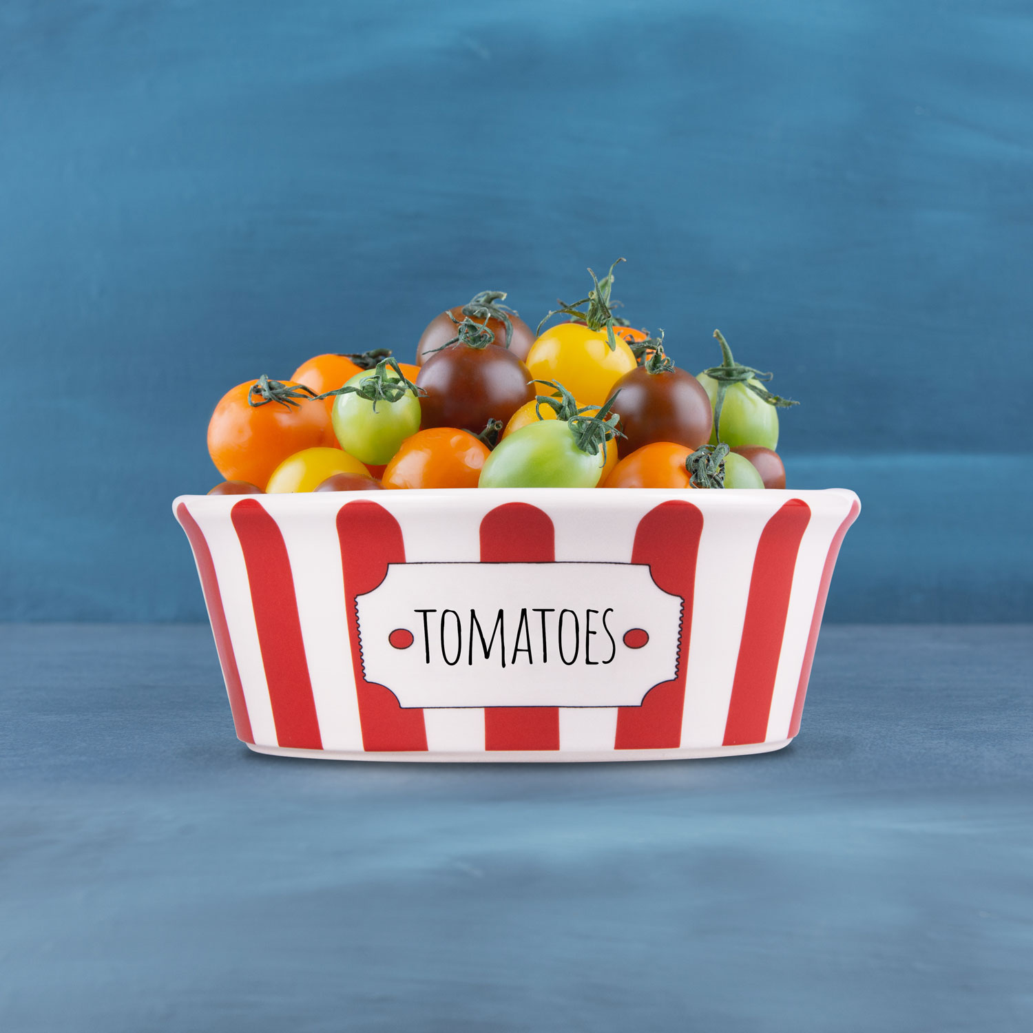 Ciotola in ceramica per pomodori da 18