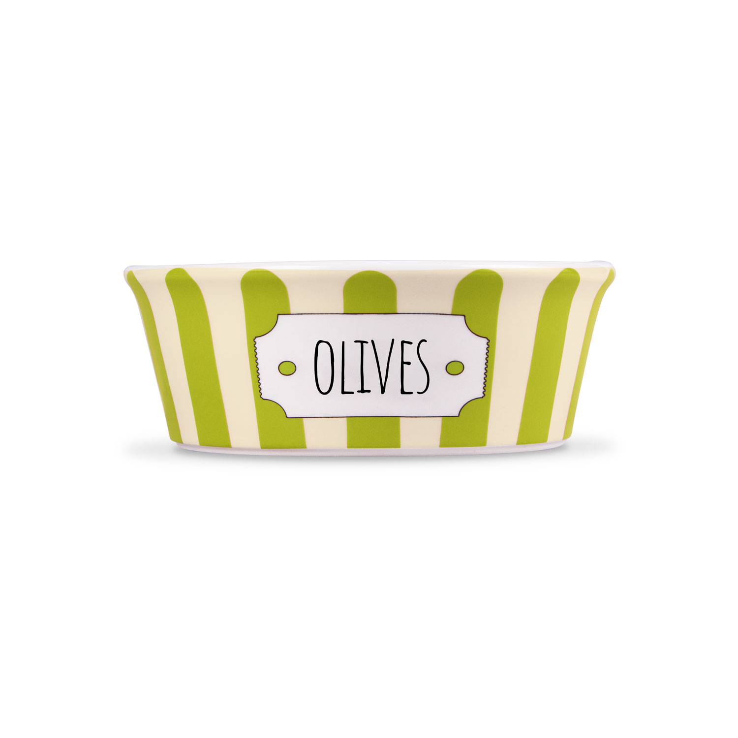 Ciotola in ceramica per olive da 18