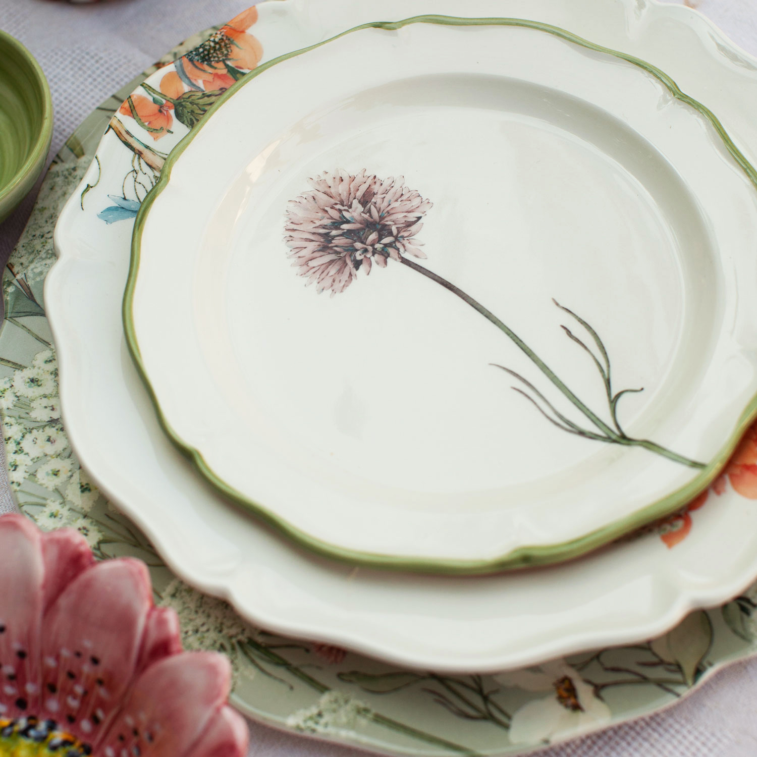 Dessert platte Allium