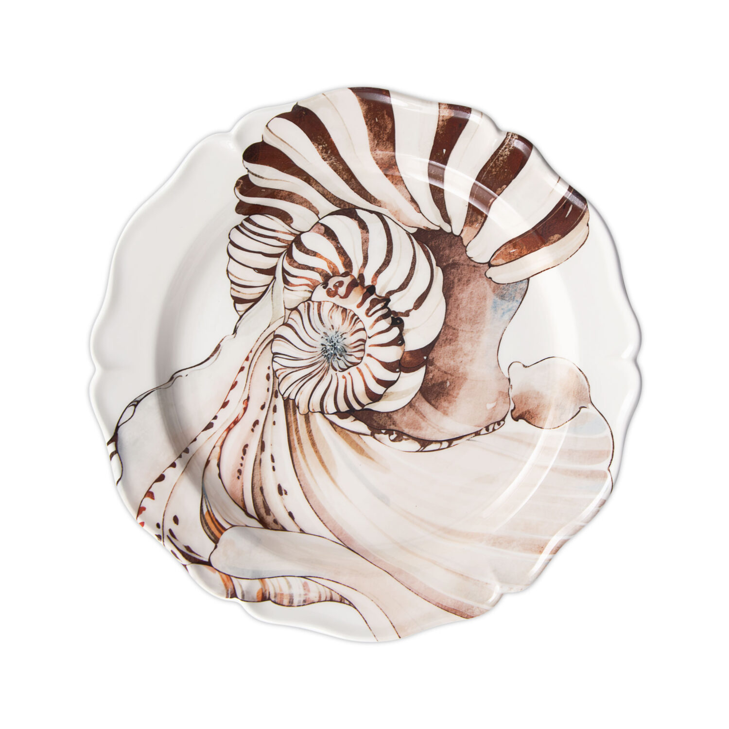 Piatto piano Nautilus