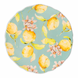 Sottopiatto Citrus azzurro