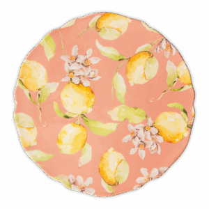Sottopiatto Citrus rosa