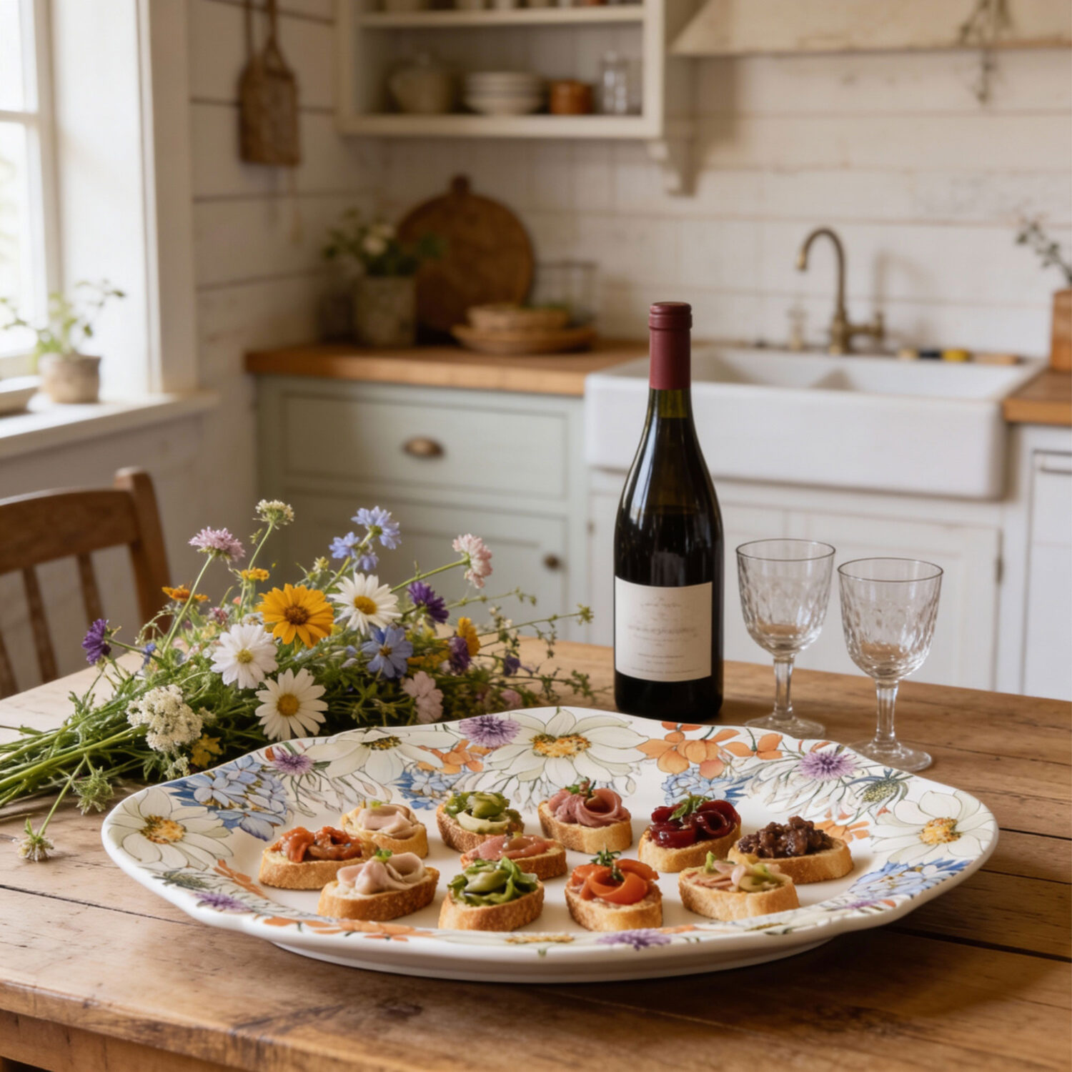 Vassoio da portata Wildflowers