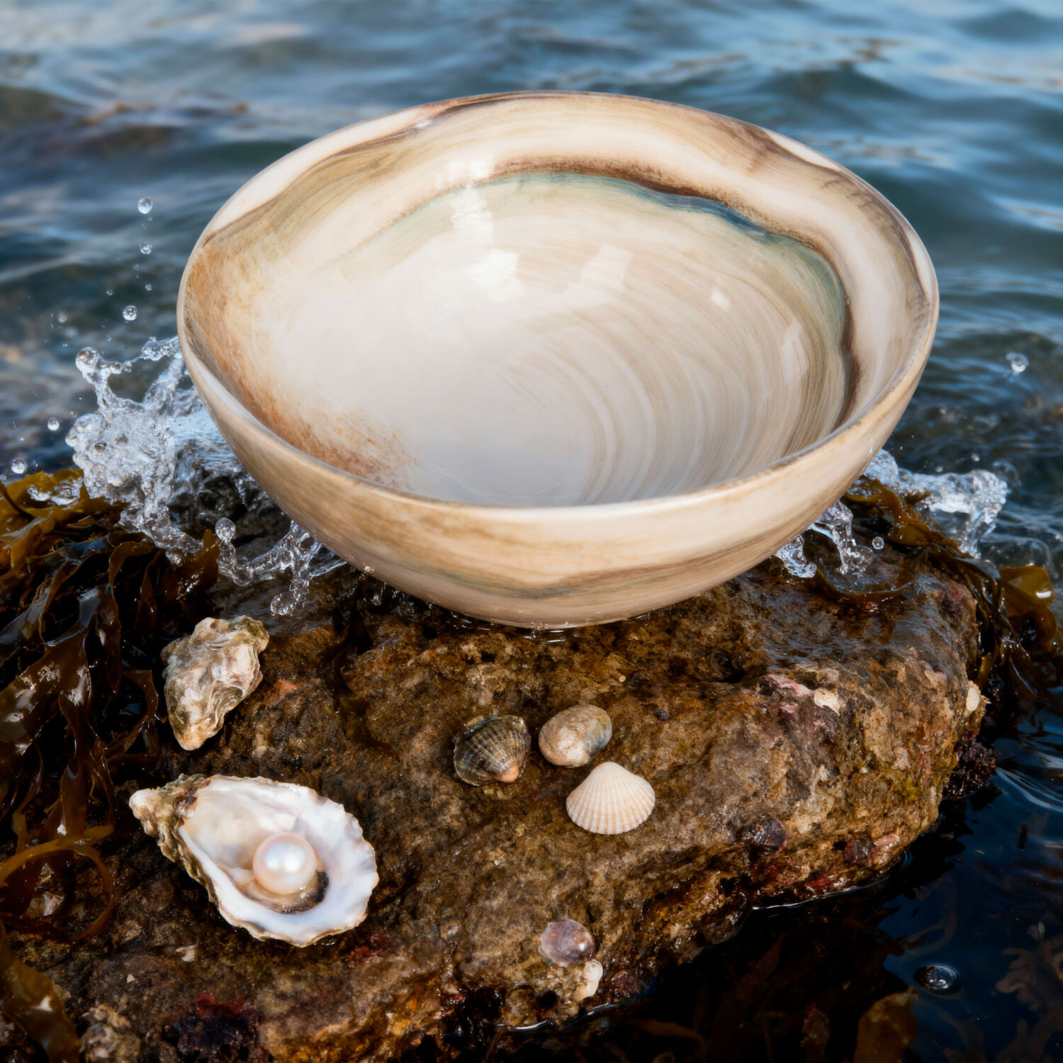 Schüssel 28 dekor Auster