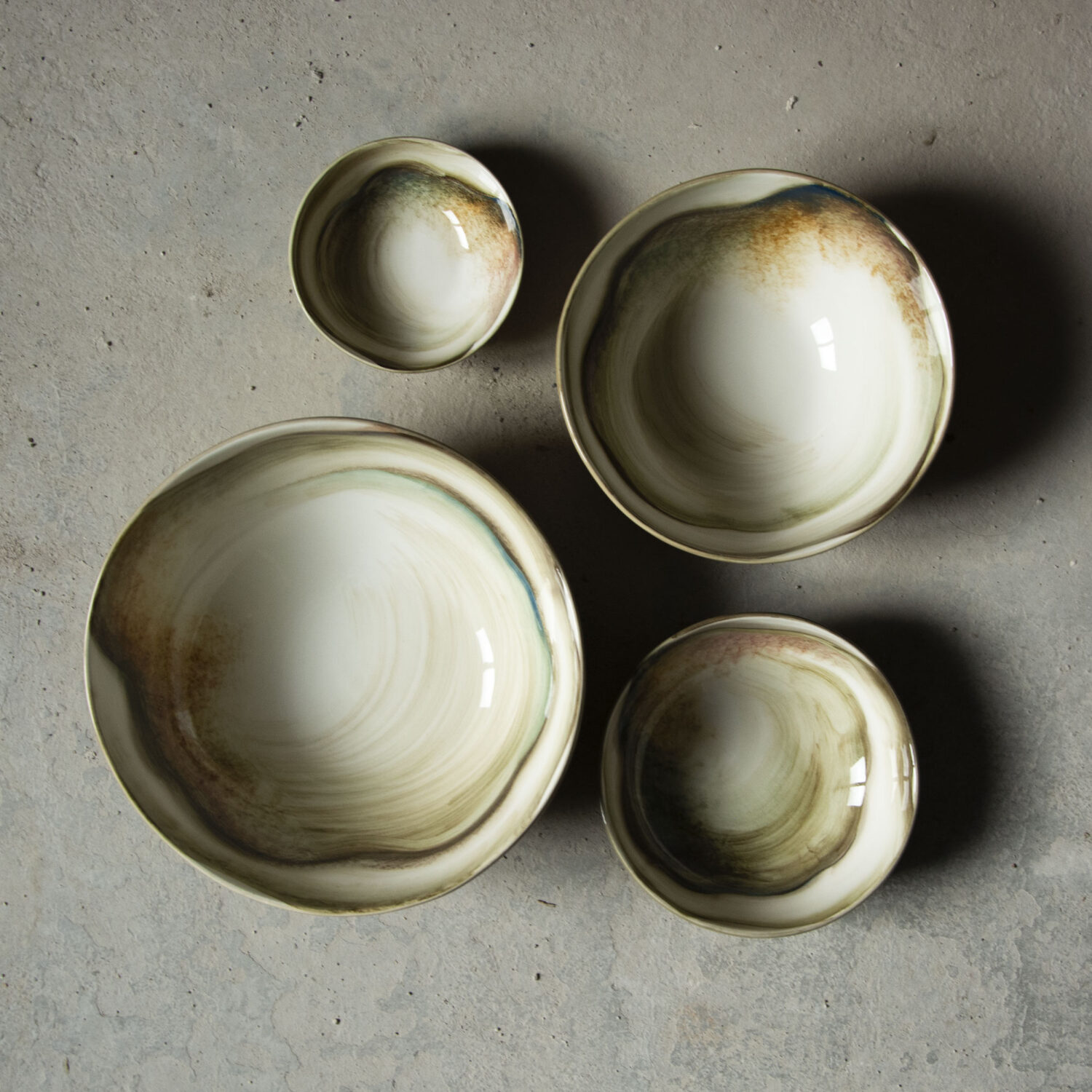 Schüssel 28 dekor Auster