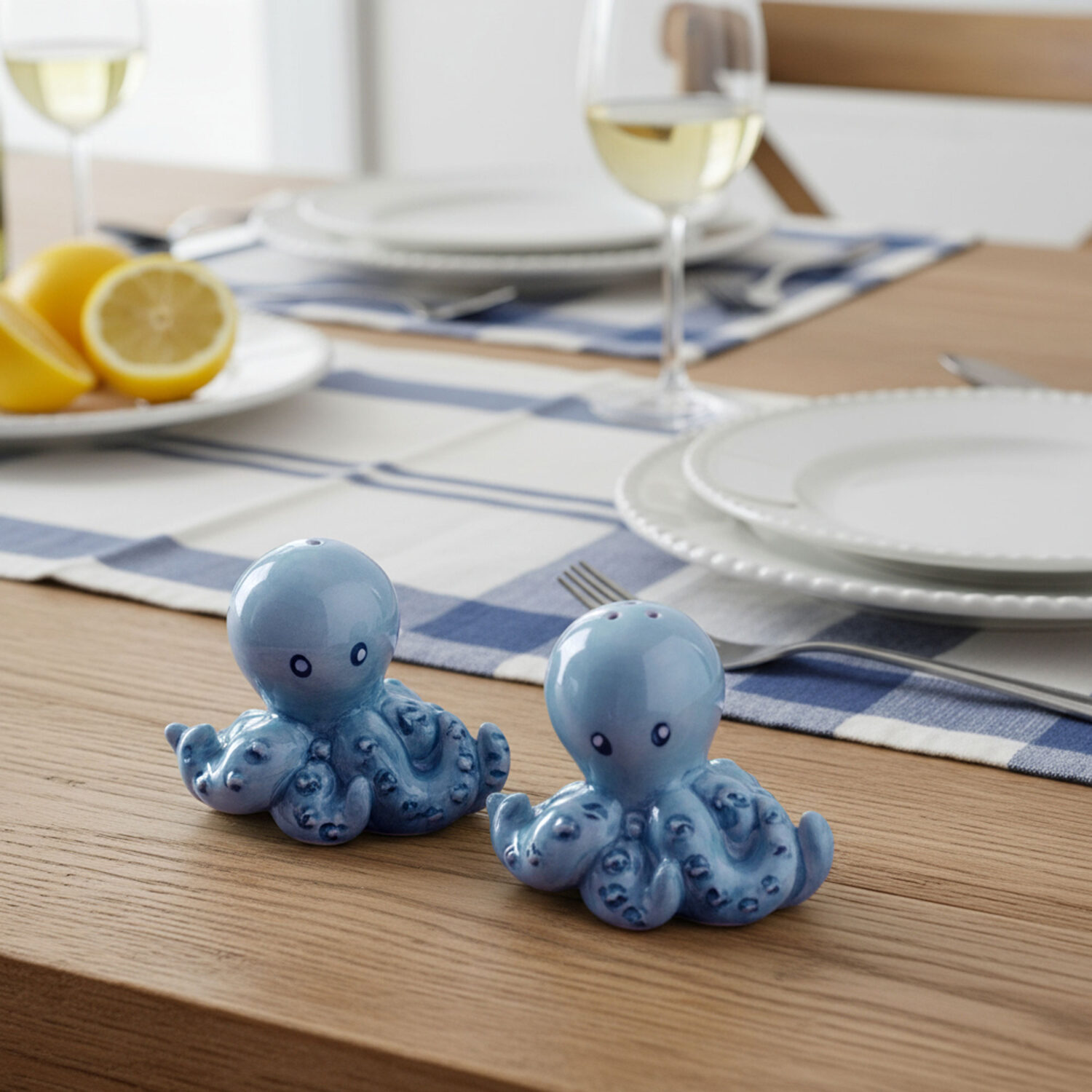 Sale e Pepe polpo blu