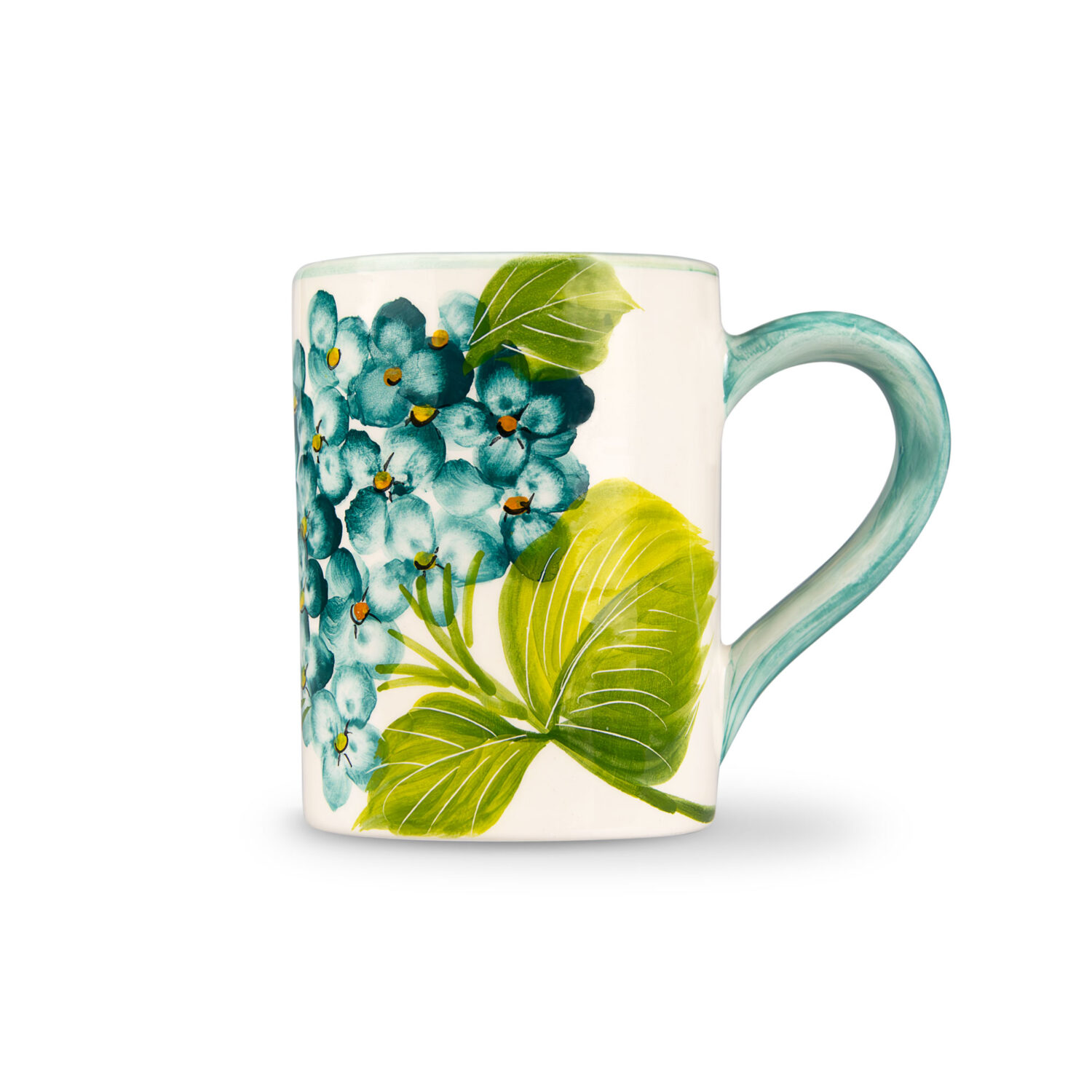 Tazza decoro Ortensie