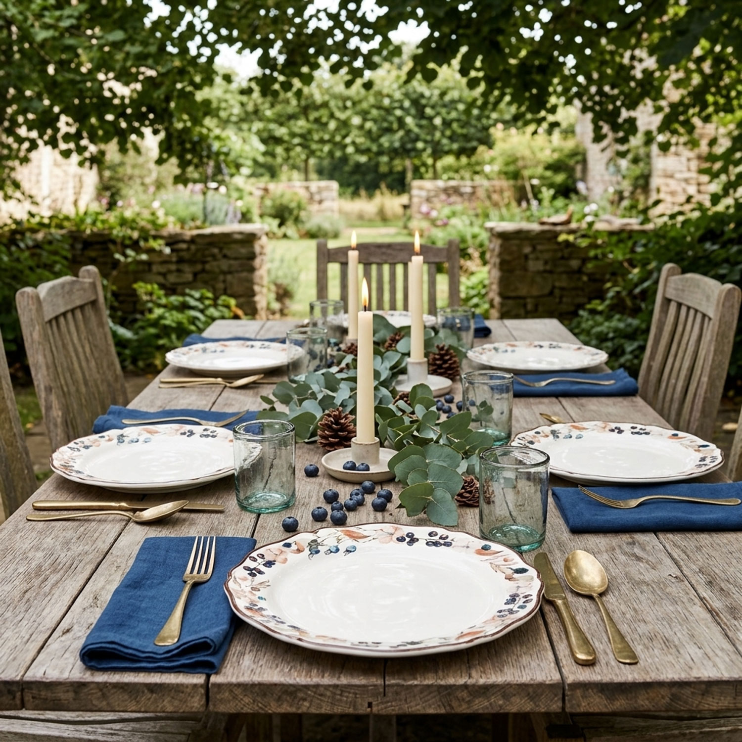 Autumn frame plate