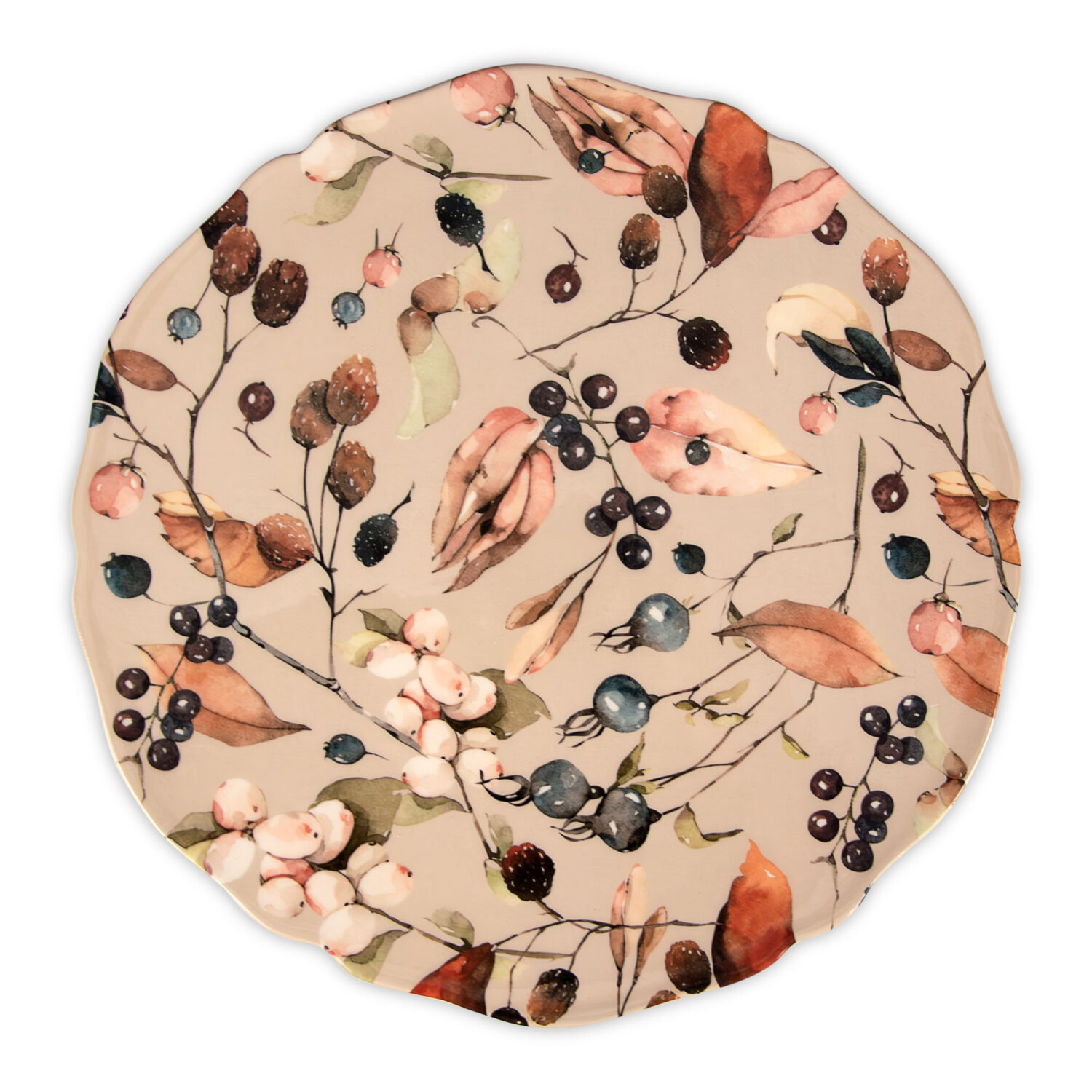 Autumn platzteller beige