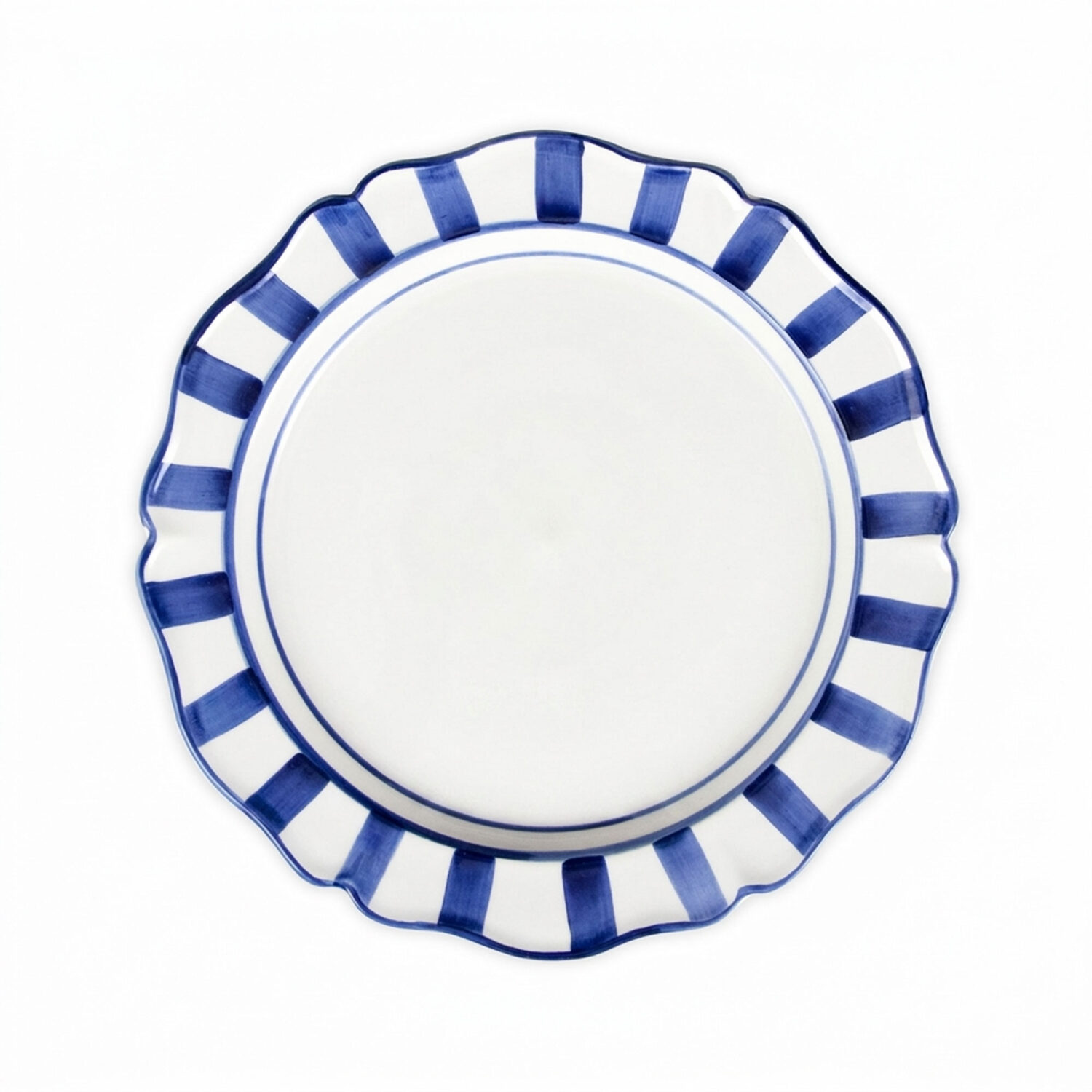 Piatto piano Riviera blu
