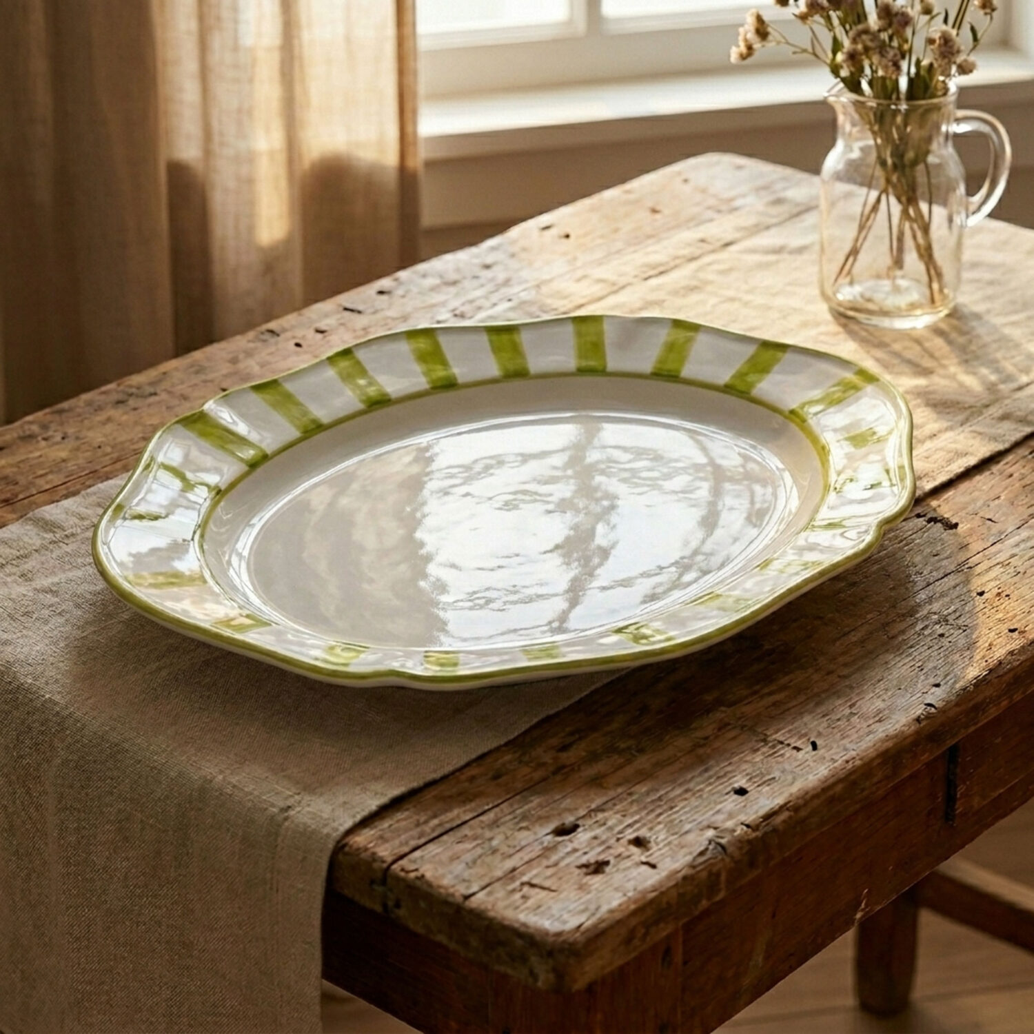 Vassoio Riviera verde