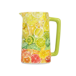 Lime and orange pitcher