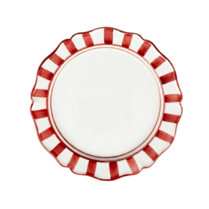 Piatto fondo Riviera rosso