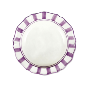 Piatto fondo Riviera viola