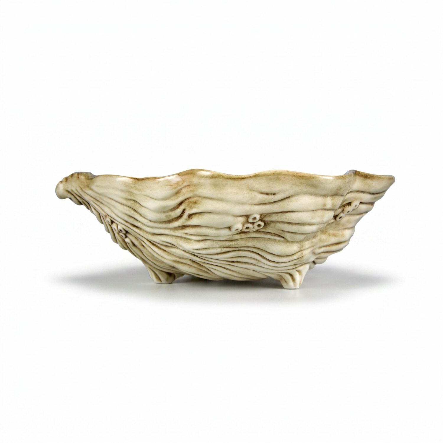 Oyster-Shaped Bowl