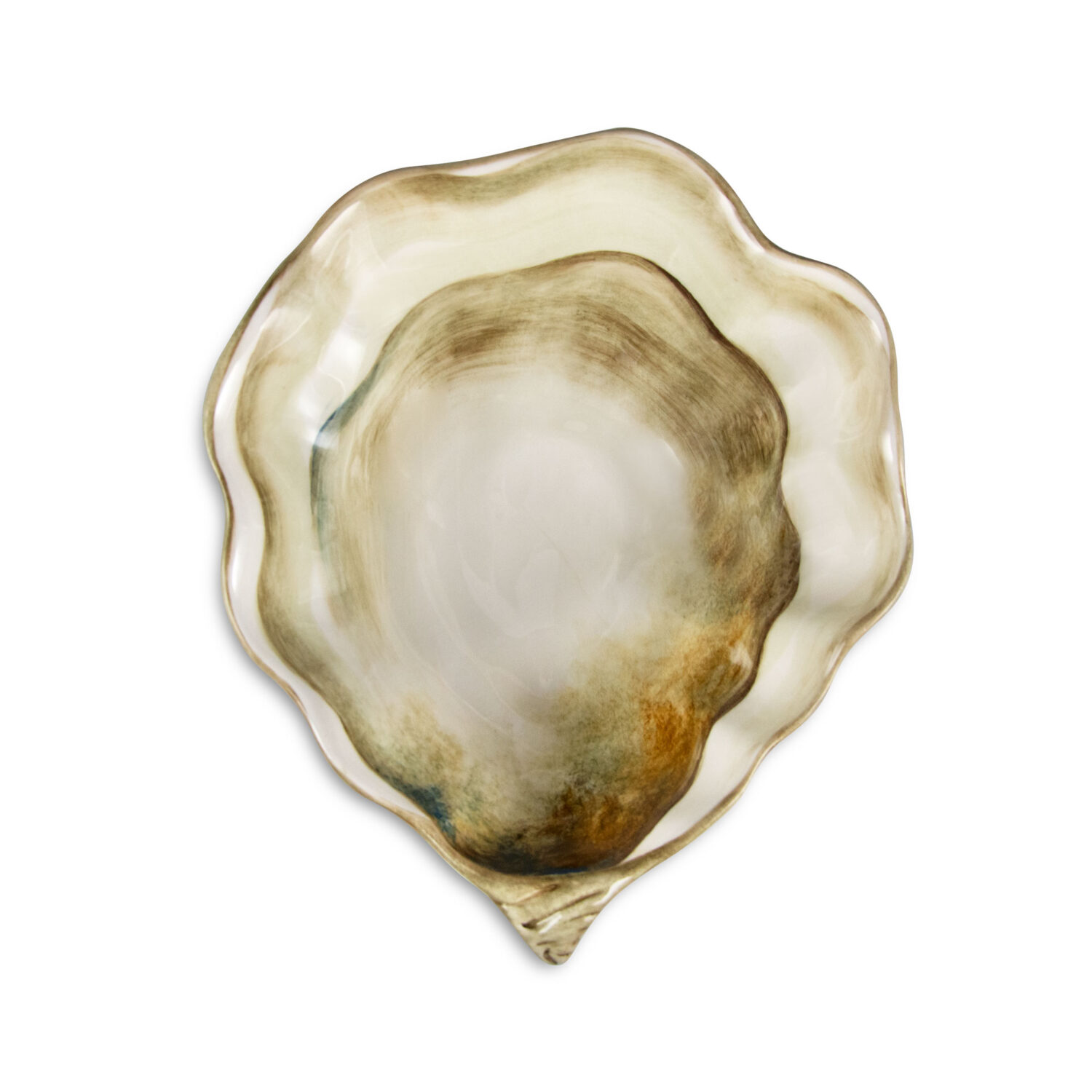 Oyster-Shaped Bowl
