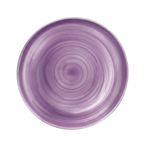 Purple soup plate