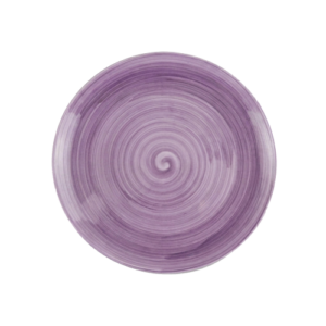 Purple dessert plate
