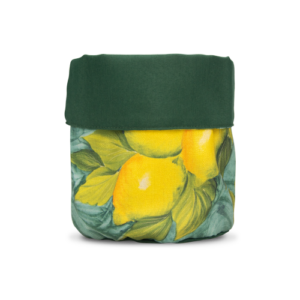 Bread basket with lemons
