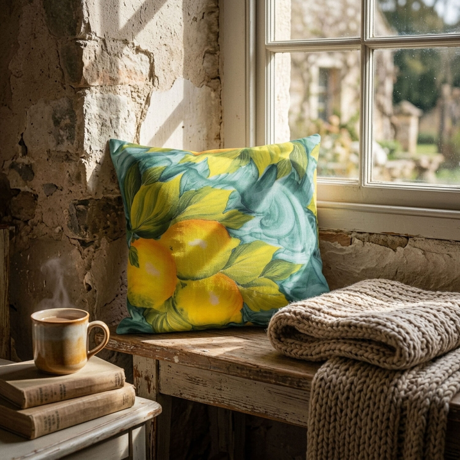 Lemons pillow