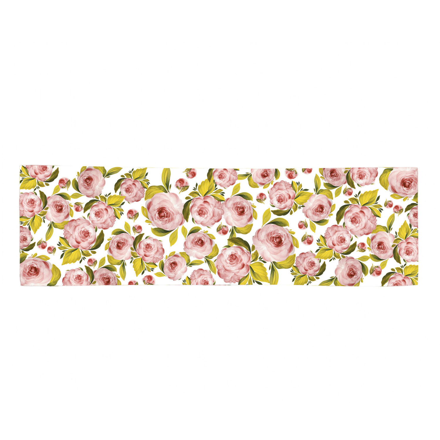Table runner roses